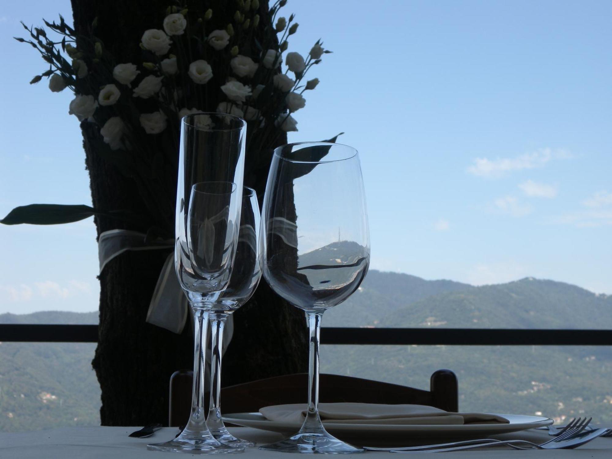 Ristorante Hotel Falchetto Brunate Bagian luar foto