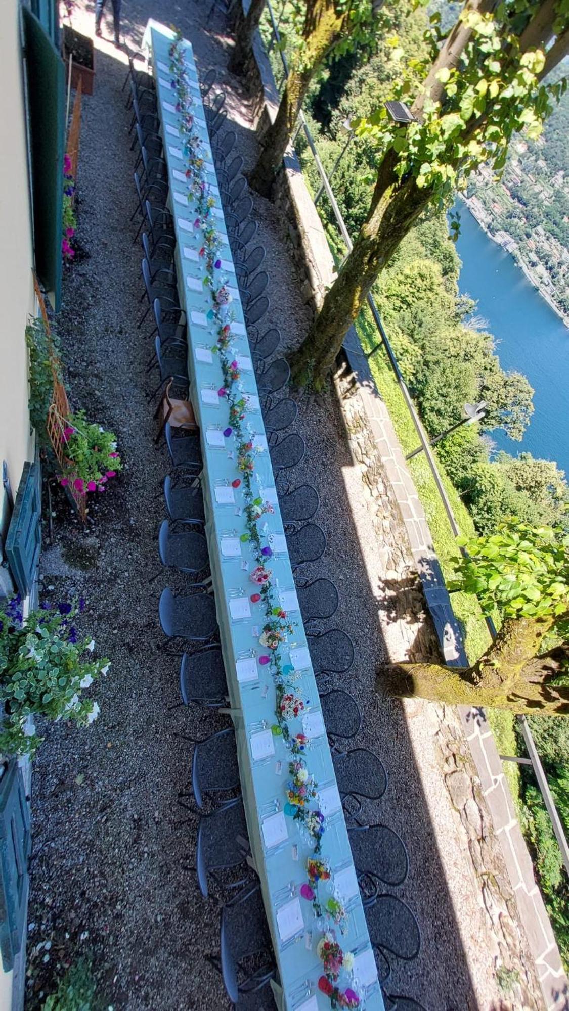 Ristorante Hotel Falchetto Brunate Bagian luar foto